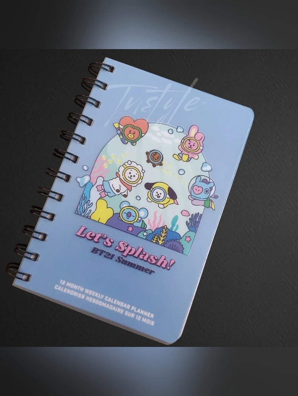 BT21 Undated Monthly/Weekly Planner